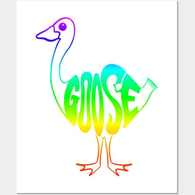 Goose x Phish (Rainbow) Wall Art by Scum & Villainy